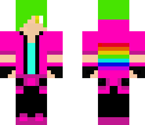 rainbow man