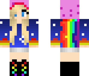 cute nyan cat girl