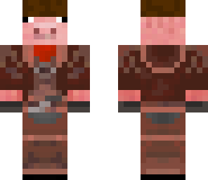 adventure pig with hat