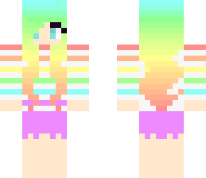 rainbow girl plz like