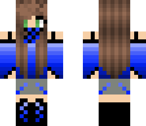 blue assassin girl