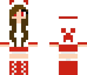 red creeper girl