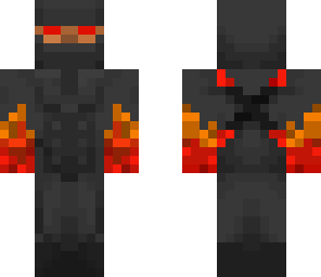 flame herobrine ninja