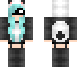 masked panda girl