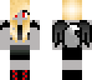 raven wolf girl edited ghost version