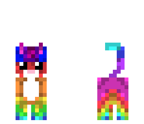 rainbow kitty