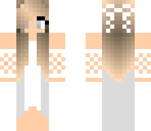 white dress girl
