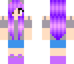 pretty purple hair