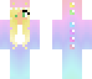 rainbow dino girl