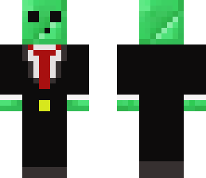 emerald block slime suit