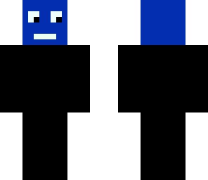 blue man