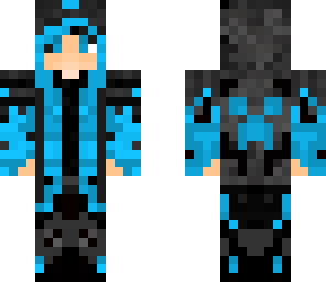 blue hoodie