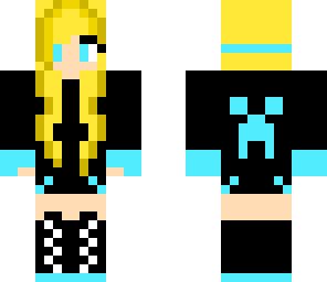light blue girl
