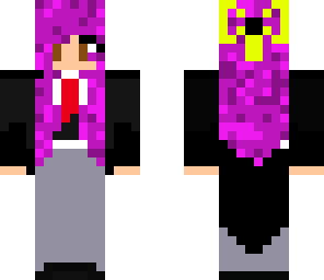 pink hair tux revised