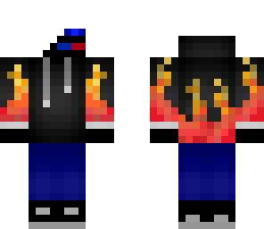 the fire enderman version 2