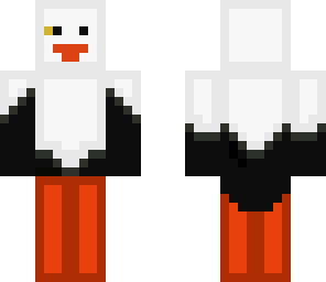 weird stork costume