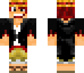 shanks one piece young