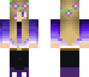 purple girl