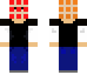 rubik's cube head