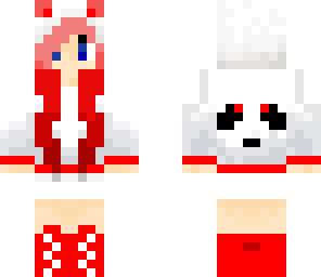 neon panda - red