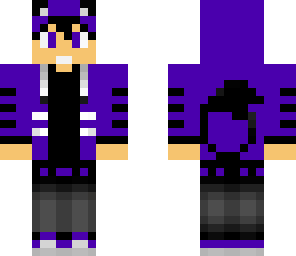 purple fox boy
