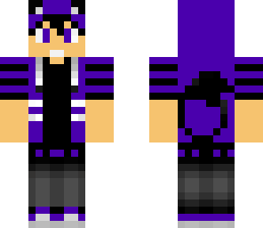 purple fox boy