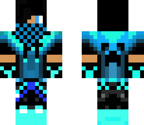 blue man