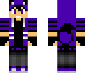 purple fox boy