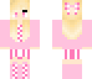 pretty girl in pink