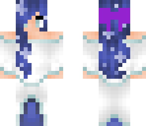 glaxy girl with bow