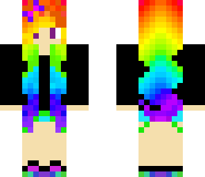 rainbow girl