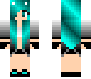 blue wolf girl