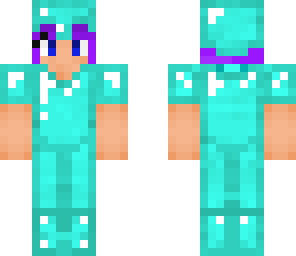 diamond armor girl