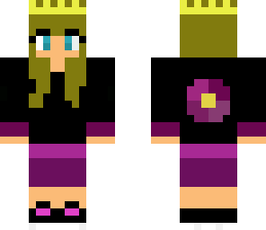 purple flower queen