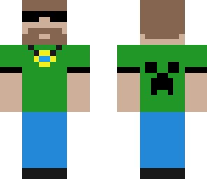plasmabanana wearing a creeper tee