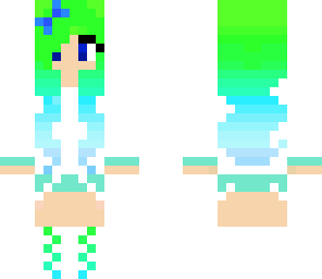 green girl