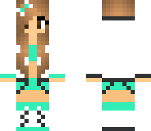 blue cute girl