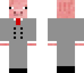 piggy in a suit