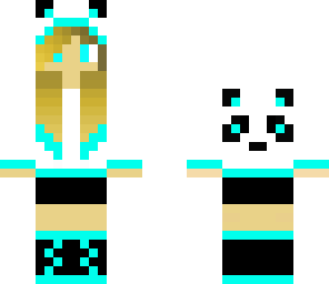 adorable panda girl