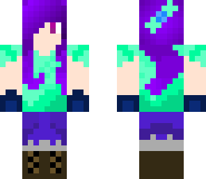 purple wilderness girl
