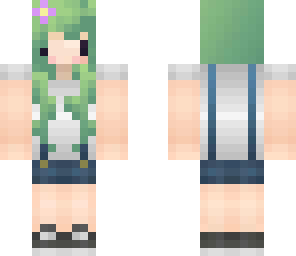 cute girl suspenders