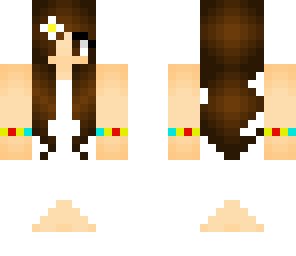 edited brown haired and brown eyed girl