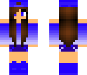 cool purple girl