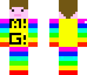 multicoloured man