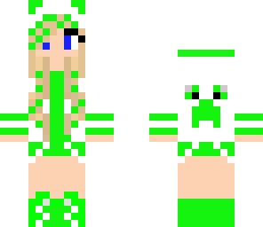 green creeper girl