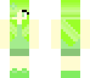 green summer girl
