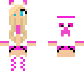 purple-pink panda girl