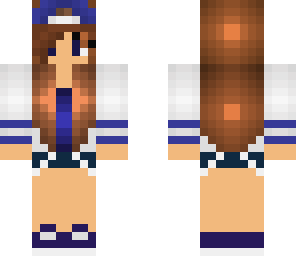 blue dj girl