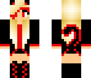 red cat girl