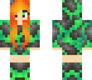 mossy stone girl